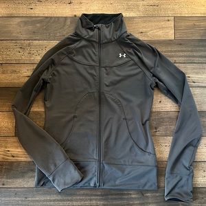 Grey Under Armor zip up